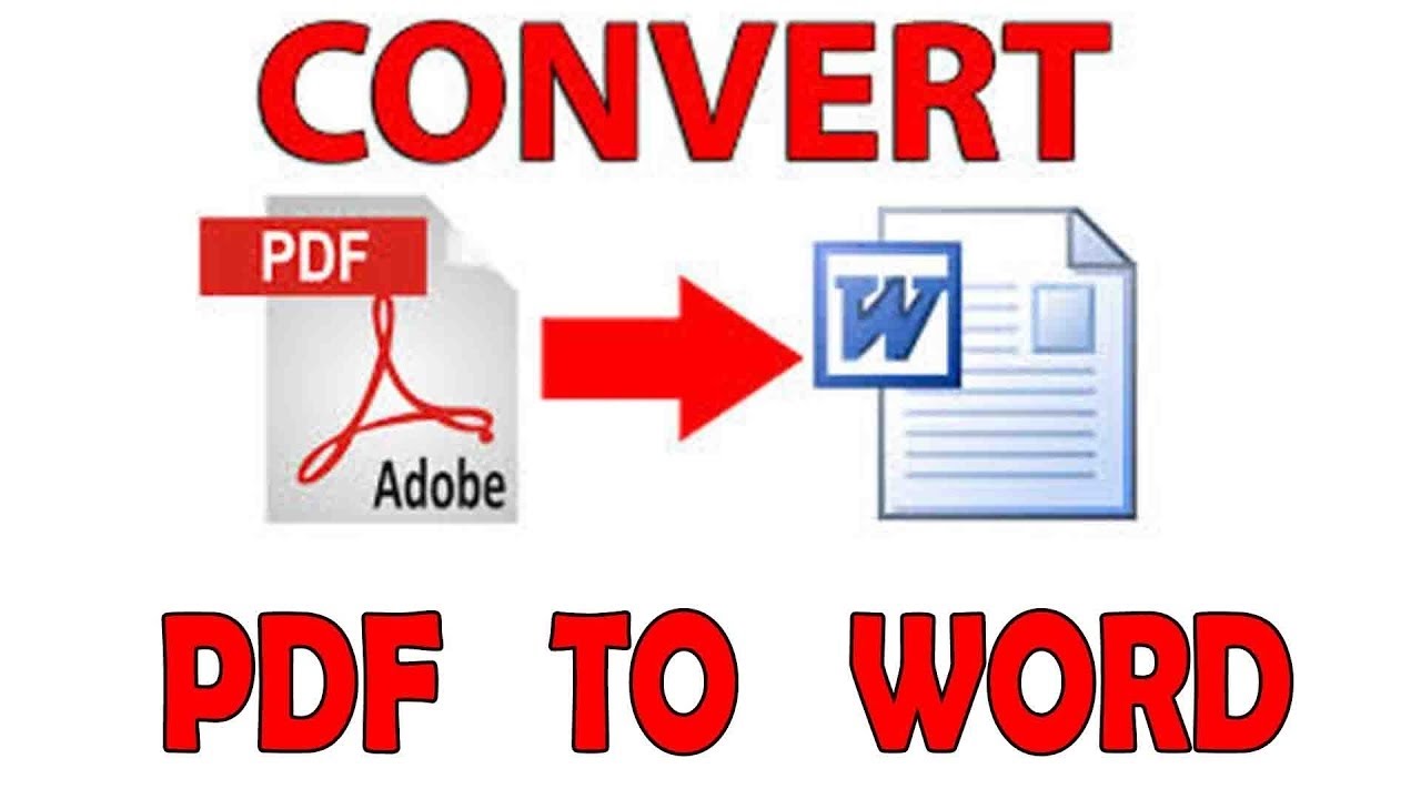 convert normal and scanned PDF files to Word files