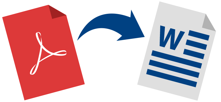  Convert PDF or scanned PDF documents into Word files.