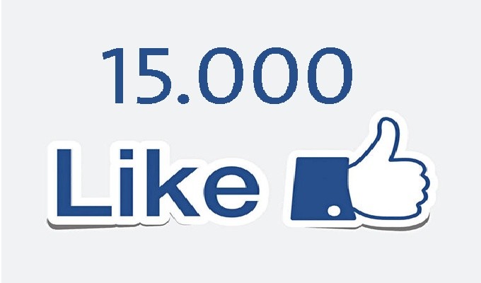 add more than 15,000 like to your page