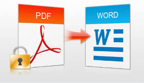 تحويل ملفات pdf الى وورد 