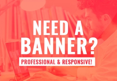 I will do a unique and professional banner for all social medias for $20
