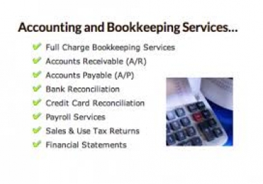 handle your business bookkeeping and accounting service   